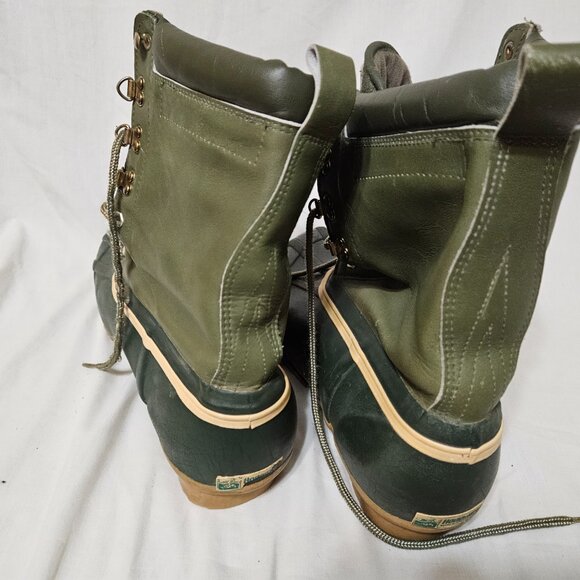Vintage Hodgman Boots Thinsulate Ultra Insulation Outdoor Shoes Men Size 13 - Picture 12 of 16